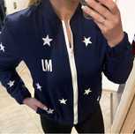 Miss jacket kurtka bomberka w gwiazdki bomber 36 S