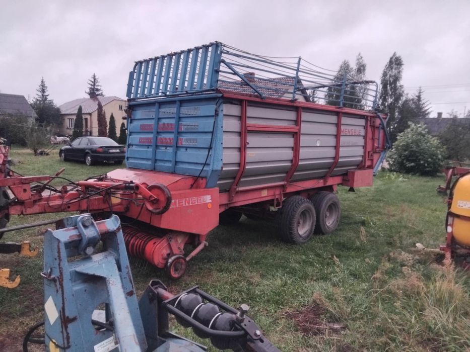 Przyczepka samozbierająca Mengele LAW 345 QUADRO