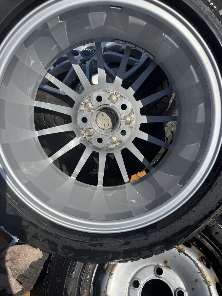 Комплект литые диски r17 5/112 Audi с резиной