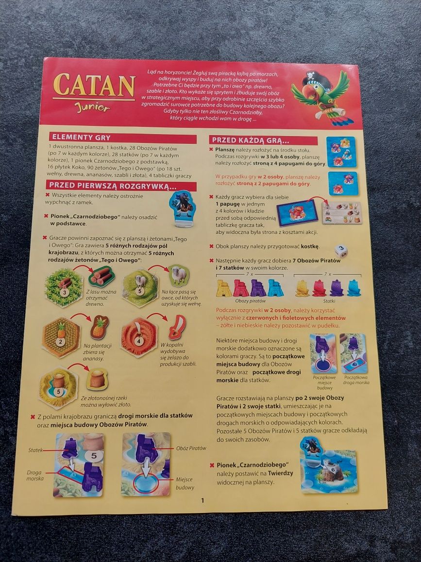 Catan Junior gra planszowa