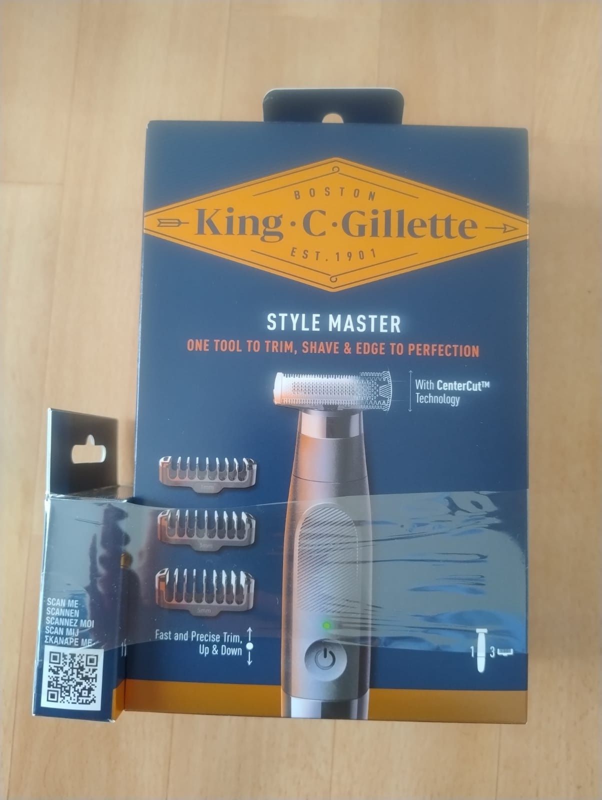 Продам новую аккумуляторную бритву Gillette King