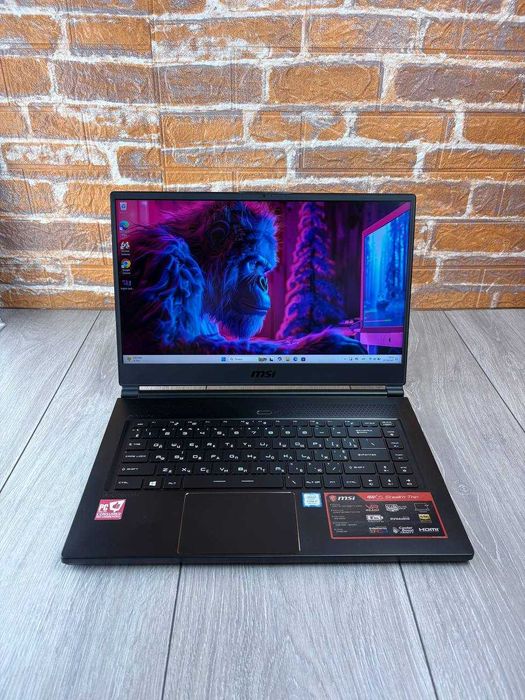 15,6ʼʼ144Гц MSI GS65 Stealth Thin 8RF/GTX 1070 8gb/SSD-512gb/RAM-16gb