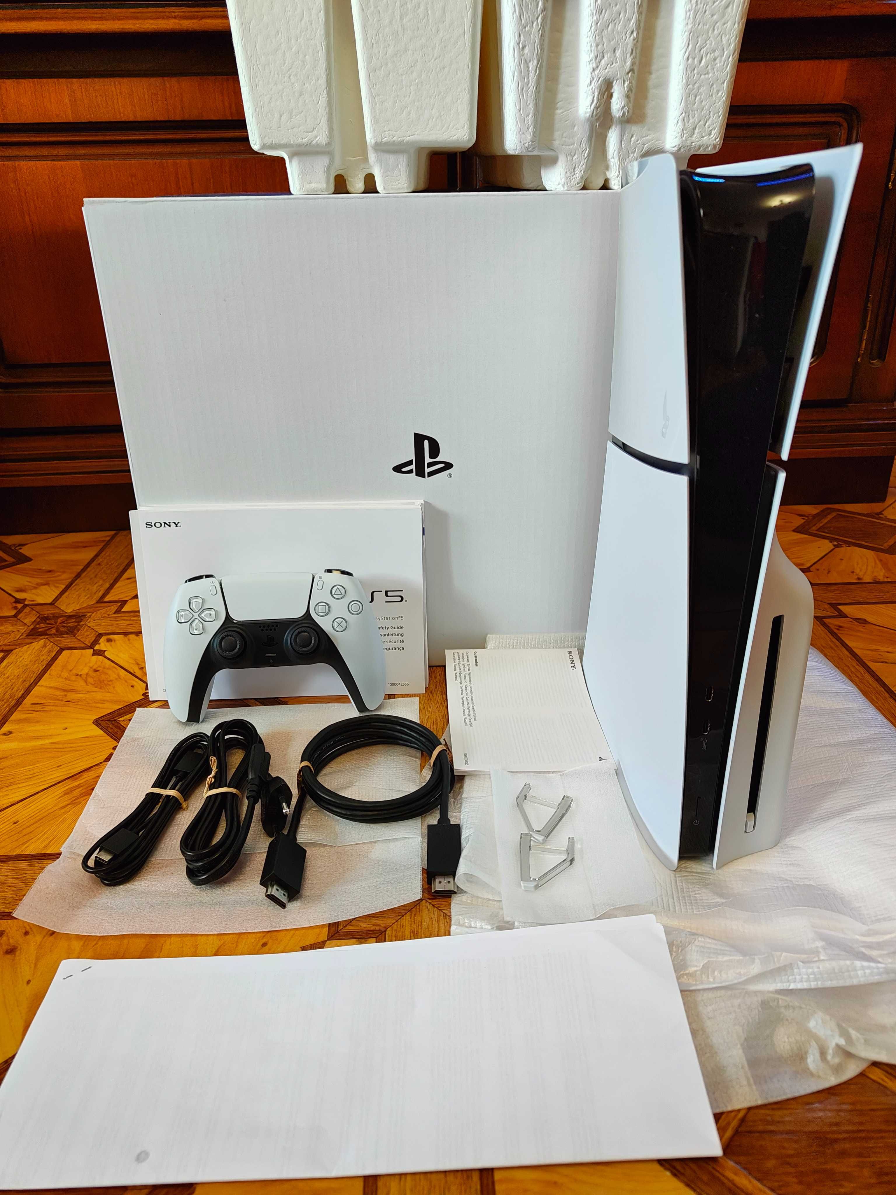 Нова! Ігрова приставка Sony PlayStation 5 Slim Blu-Ray 1TB