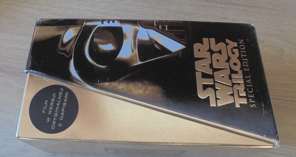 Gwiezdne wojny trylogia VHS