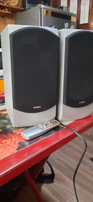 Sven BF21R с ДУ сост.новых. Sven 120Вт+усилитель Technics