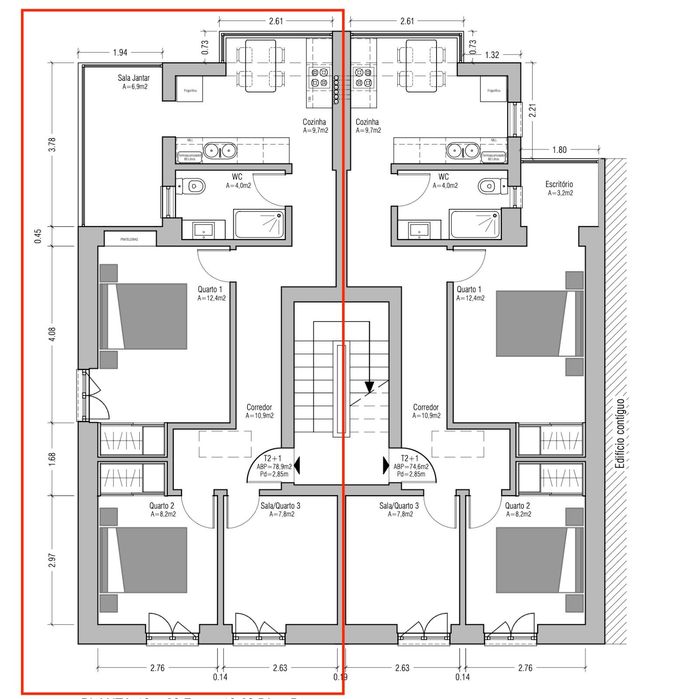 Apartamento Duplex T2+1 - Estação CP Benfica