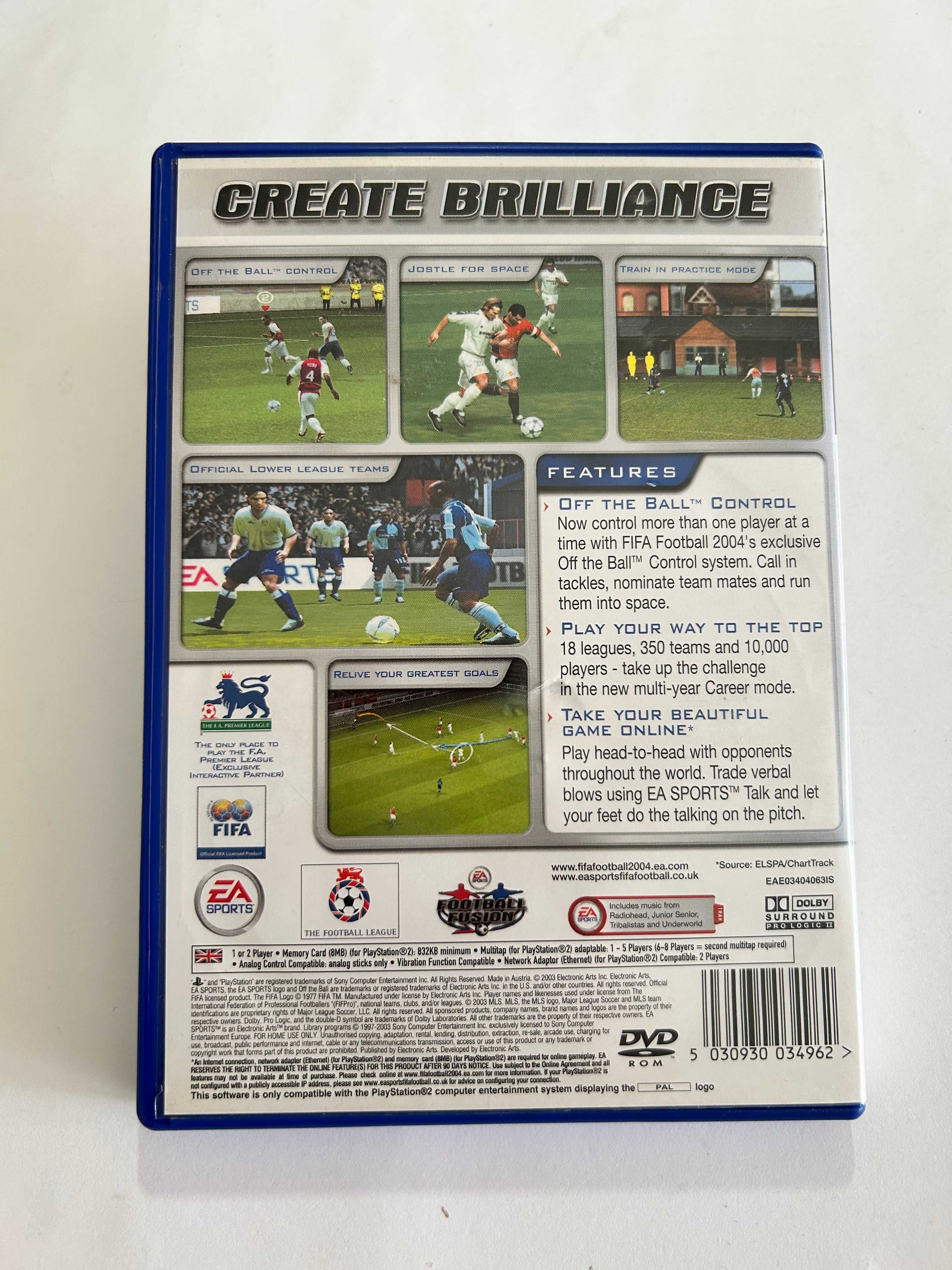 Fifa 2004 PS2 Kalisz