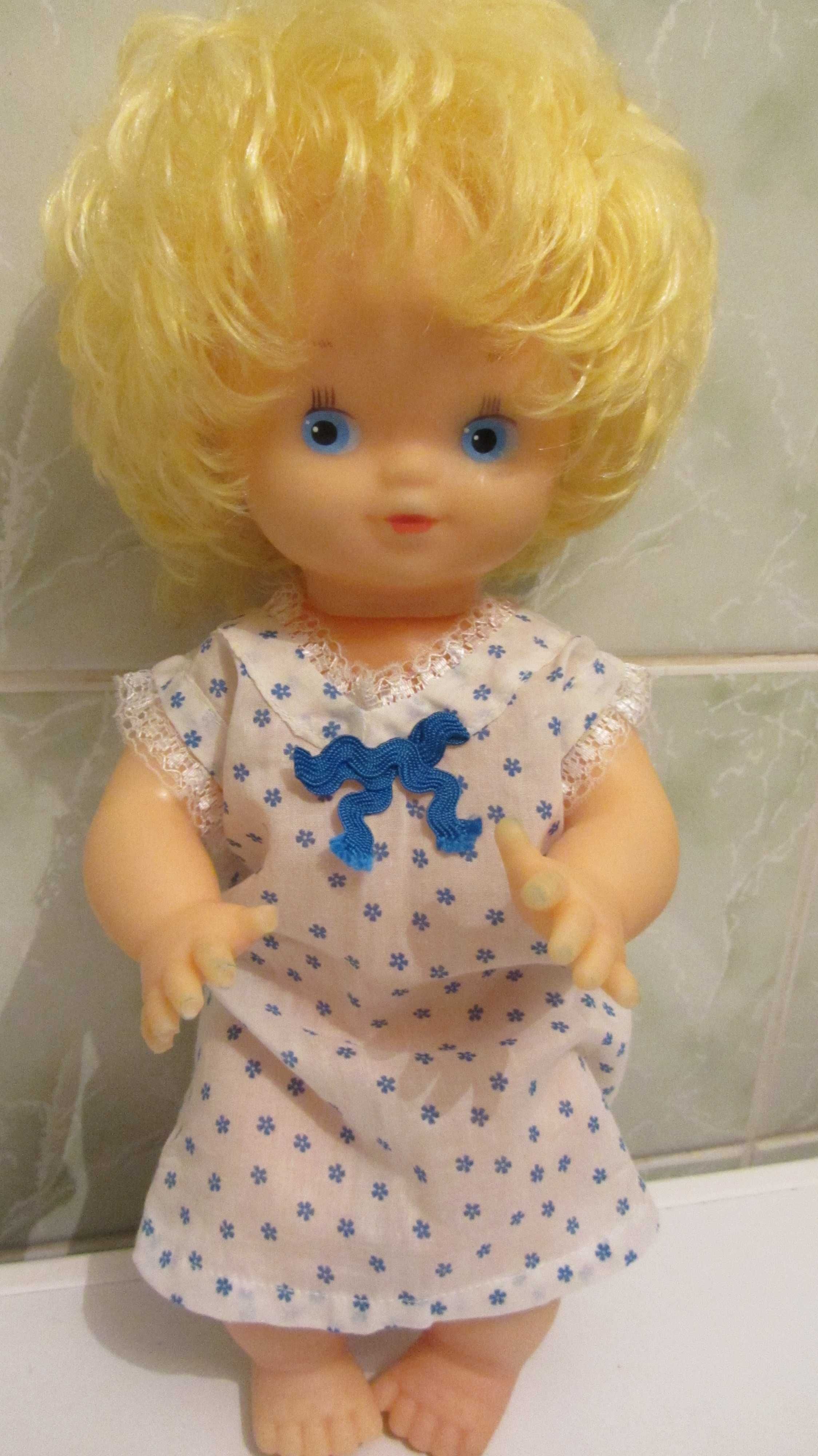 кукла СССР блондинка, рост 30см.