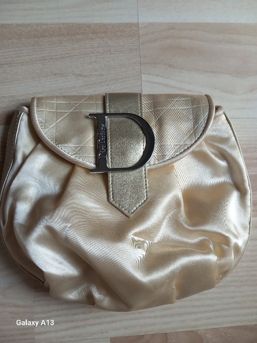 Christian Dior oryginalna damska kosmetyczka ecru