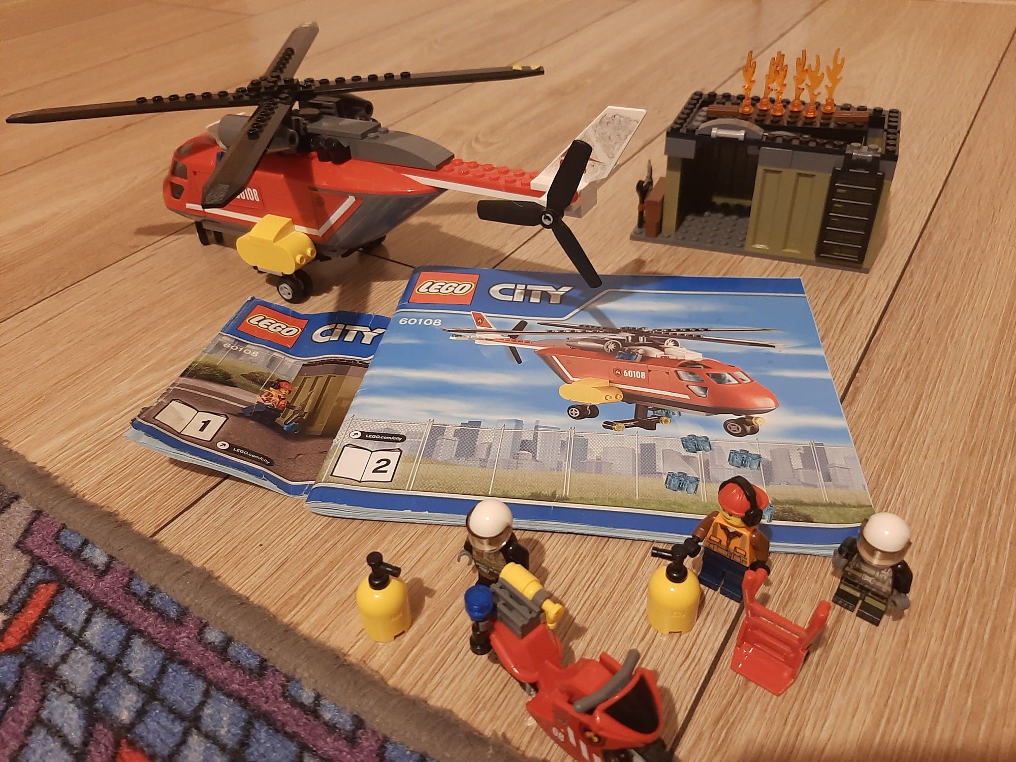 Lego 60108 Helikopter strażacki