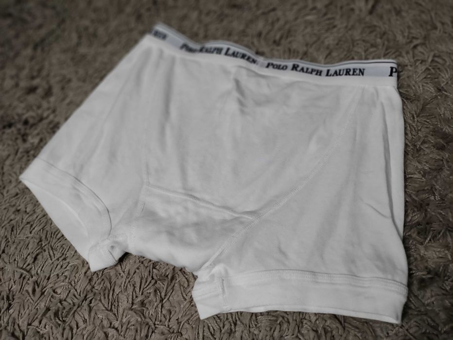 Bokserki Majtki Polo Ralph Lauren White M