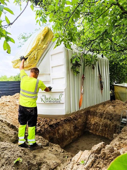 Piwnica ziemianka Chłodnia ogrodowa Podziemna Spiżarka 200x350x270