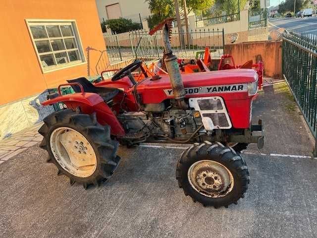 Trator Yanmar YM1500 com fresa usada