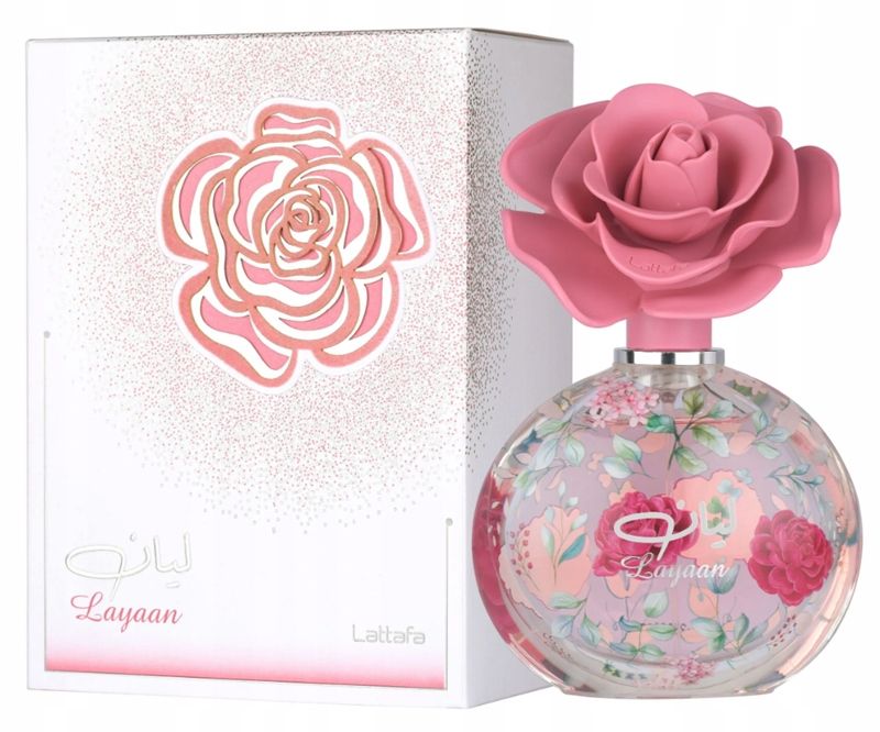 lattafa layaan edp 75ml kwiato owocowy zapach damski arabskie perfumy