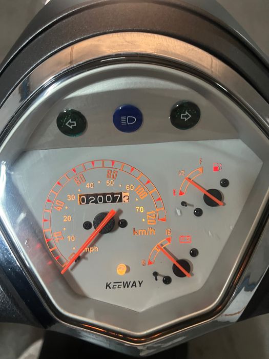 Keeway Zahara 125 como nova