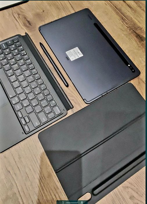 Планшет Samsung Tab S7 LTE 6/128 Т875 + Клавіатура-чохол + Стилус,як н