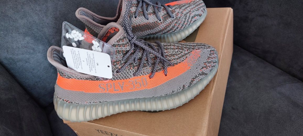 Buty yeezy  kanye 38 v2 carbon beluga