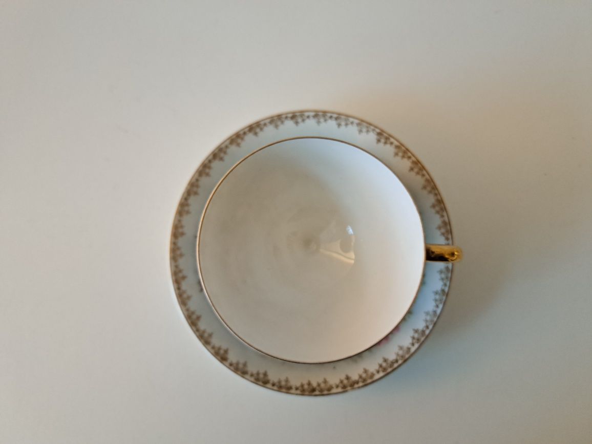 Duo z Carl Tielsch (CT), porcelana, bardzo rzadki wzór