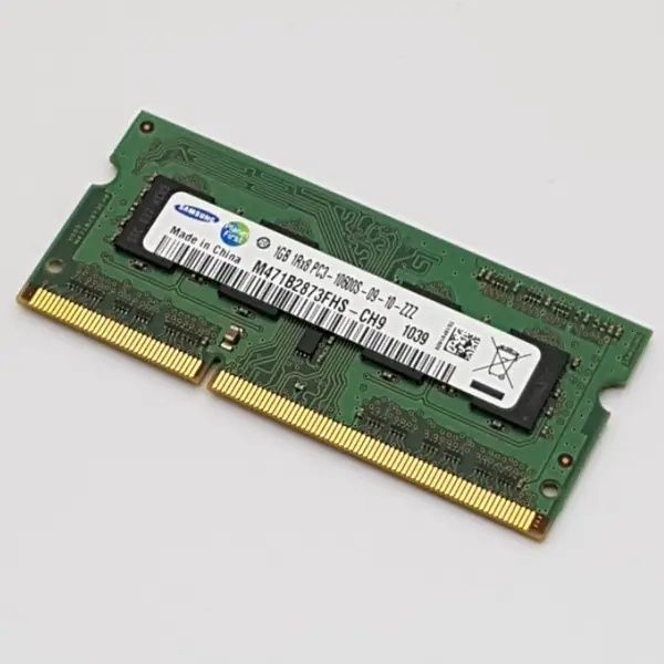 АКЦІЯ! Пам'ять для ноутбуків Samsung 1 GB SO-DIMM DDR3 1333 MHz