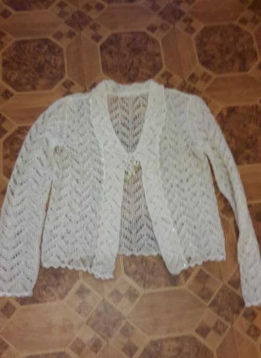 Біла айворі павутинка 44-46, М