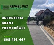 Ogrodzenie panelowe panele 3D stalowe brama przesuwna ocynk kolory