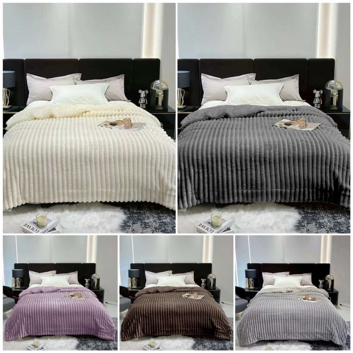 Двостороннє приємні мʼякі пледики на "Овчині" «Королівський Шарпей»