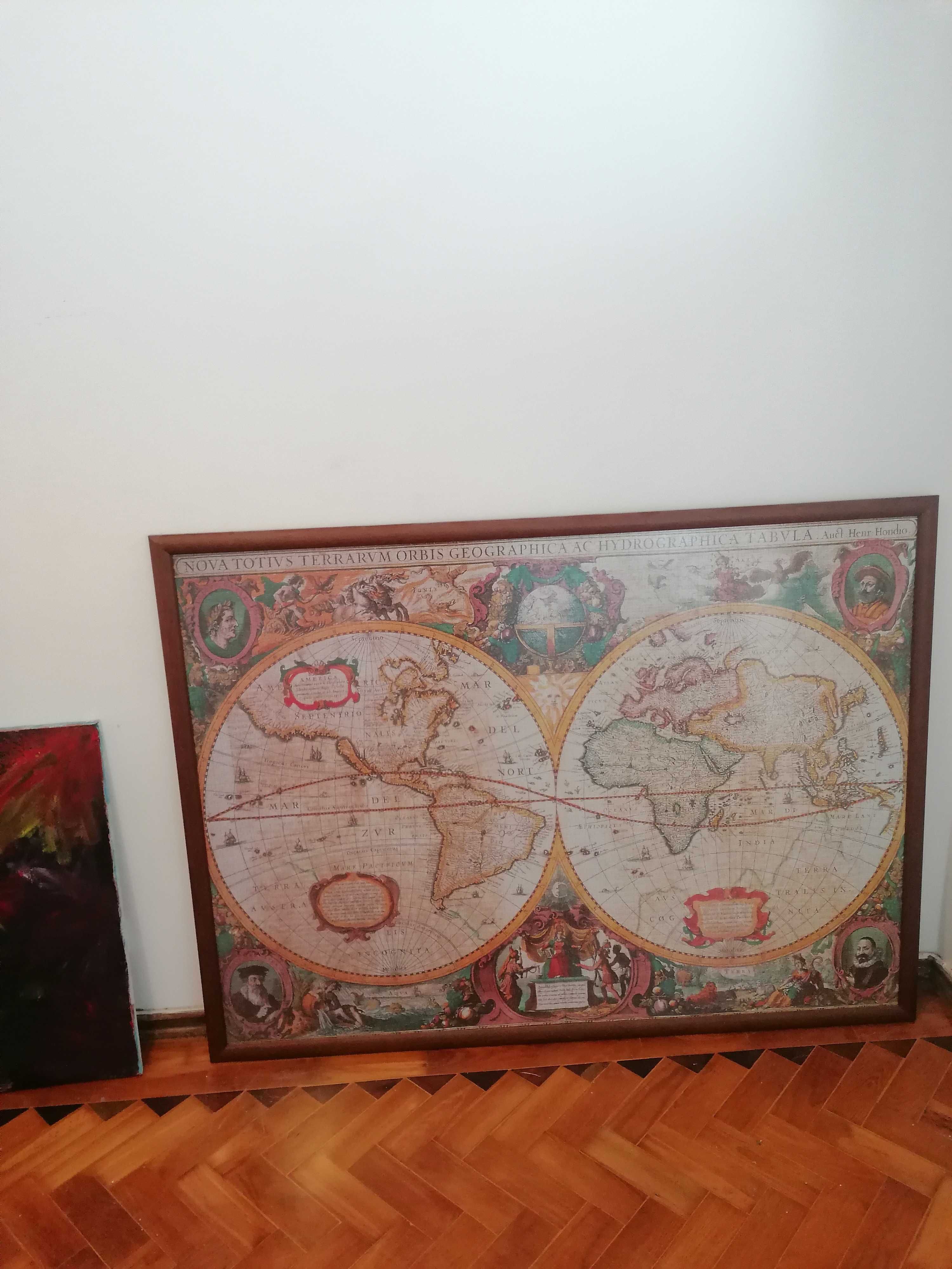 Quadro puzzle com moldura