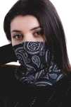 komin, chusta z tkaniny ze wzorem full print -rovicky