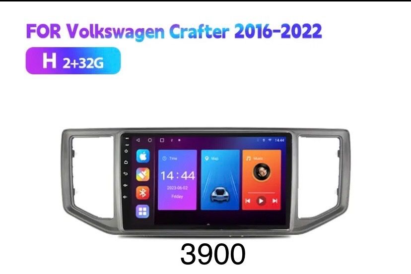 VW Crafter Магнітола VW Crafter 2016-22р