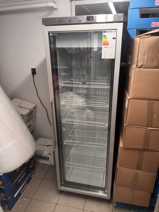 Zamrażarka szufladowa - 380 l - Royal Catering - szklane drzwi- F VAT