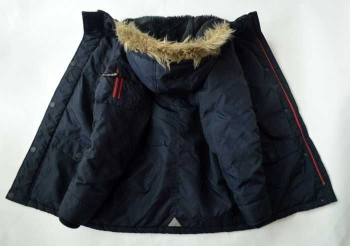 NEXT Kurtka Zimowa PARKA 146cm 11lat SOLIDNA