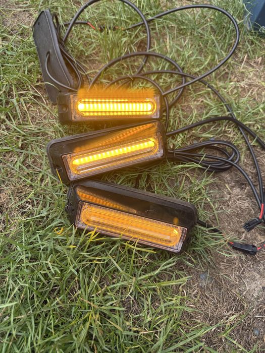 EYPINS 3 x 9 cm COB LED-  stroboskop, lampa błyskowa