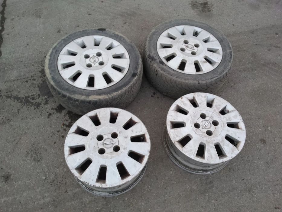15” - ALU RONAL - 4x100 r15 cali - Oryginal OPEL, Toyota , Kia , Suzuki , Chevrolet , Seat , Volkswagen - Aluminiowe Felgi -- stan: BDB + GWARANCJA !! + możliwy  MONTAŻ !!