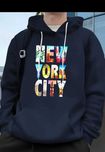 Bluza męska NEW YORK CITY granatowa rozmiar L