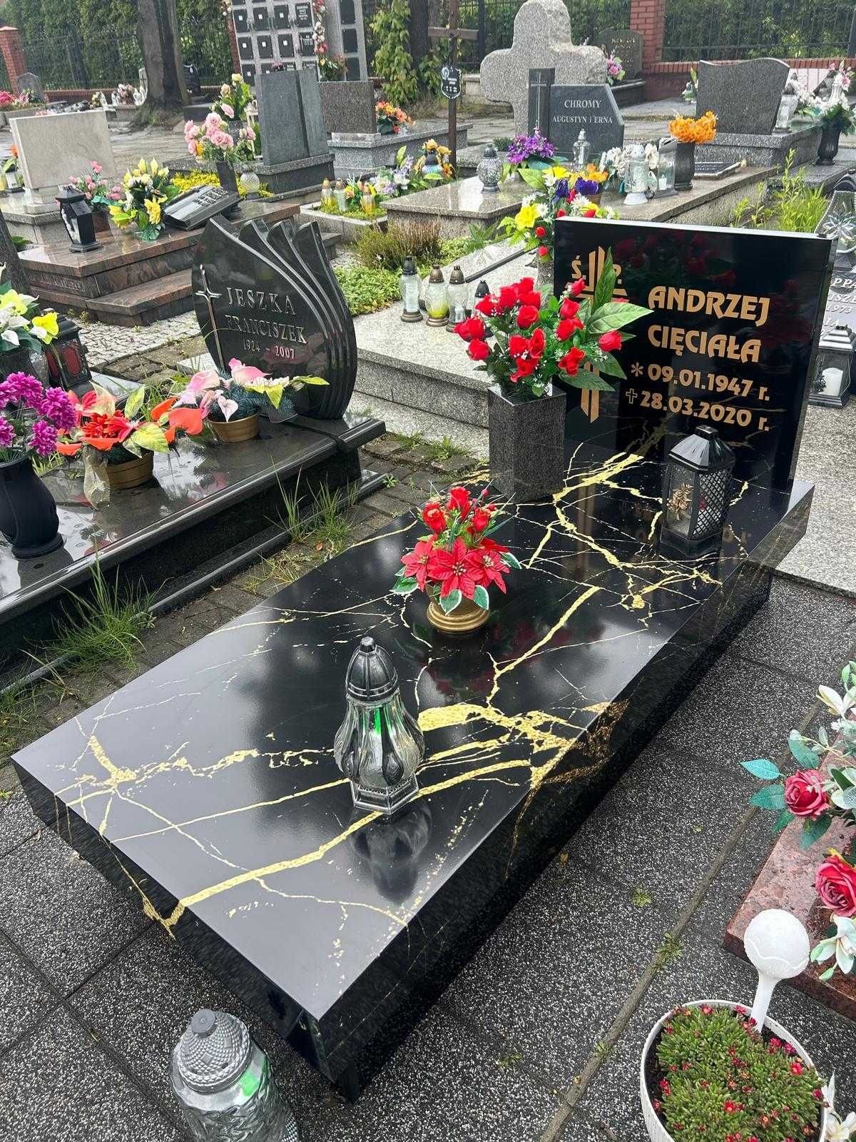 Nagrobek 3050zł. Kompozyt, montaż cała Polska.