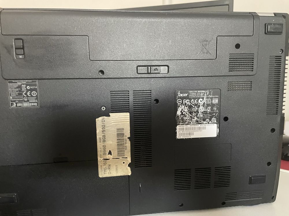 Laptop Acer TravelMate 5760 15,6”