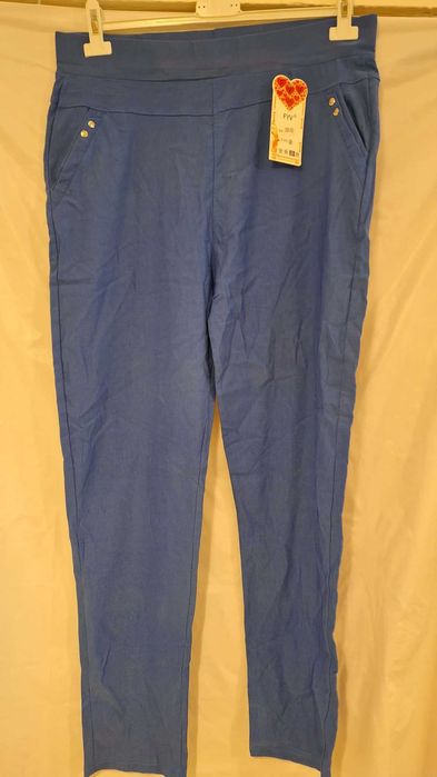 Świetne spodnie mocno rozciągliwe 7/8 xl