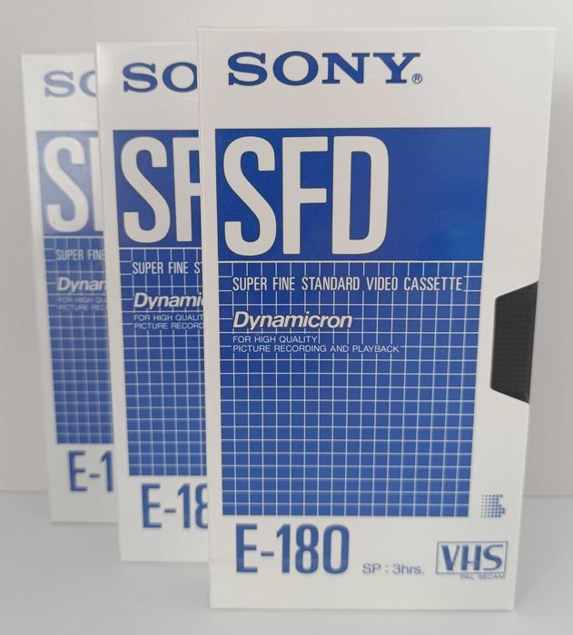 Видеокассеты SONY SFD E-180