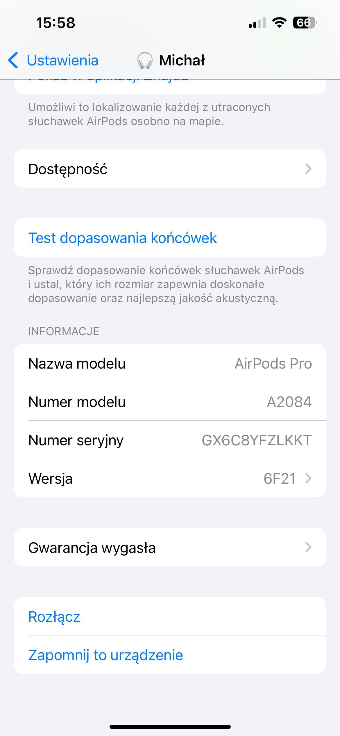 AirPods Pro 1. generacji – Wireless Charging Case – Kraków Podgórze