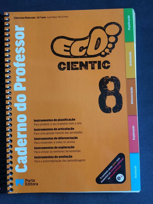 Caderno de apoio ao estudo com testes  Ciências 8 ano - Geo cientic