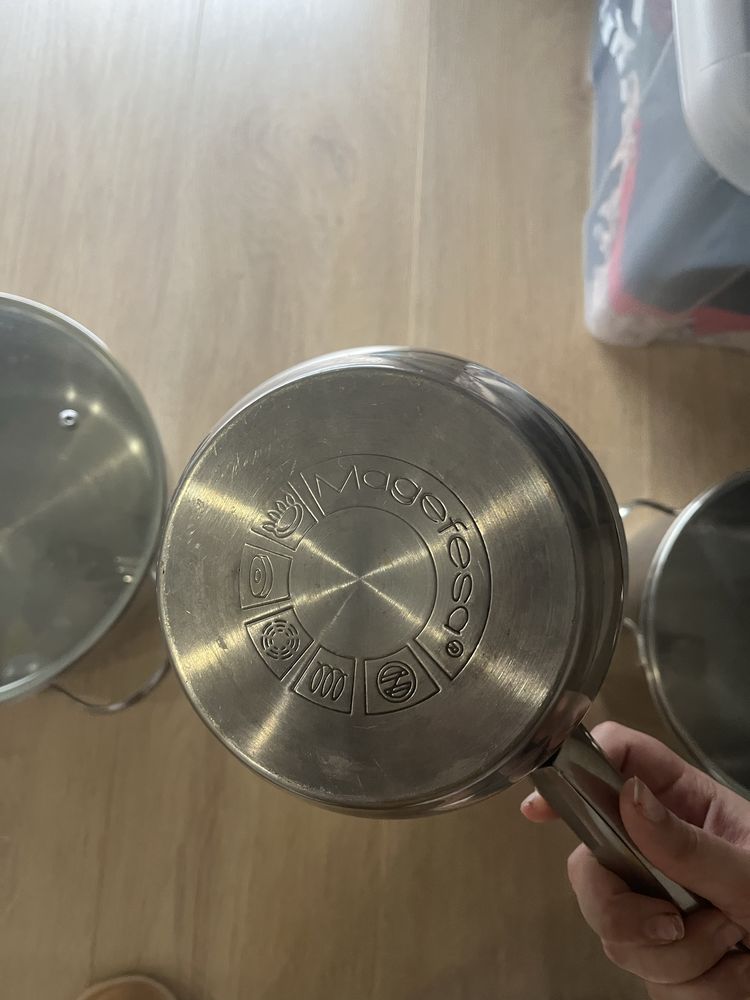 Conjunto tachos Megafesa em otimo estado