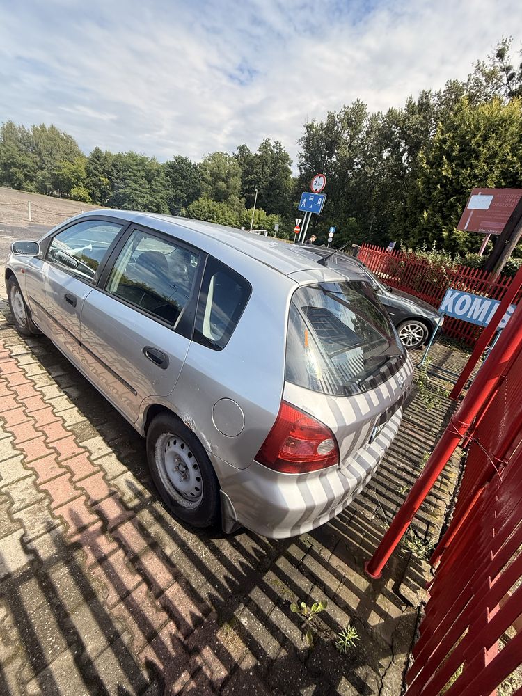 Honda Civic 5DR 1.4 benzyna 2002 rok NA CZĘŚCI
