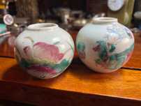 Pote especiarias Bojan Porcelana Chinesa Séc XVIII 5 cm