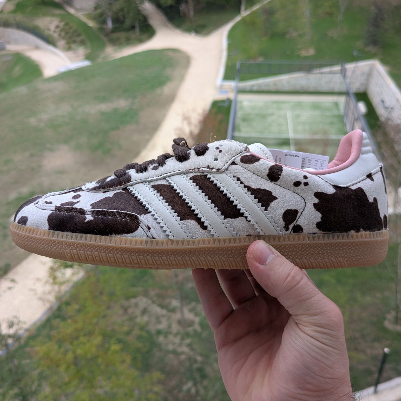 Adidas Samba Cow Print 38