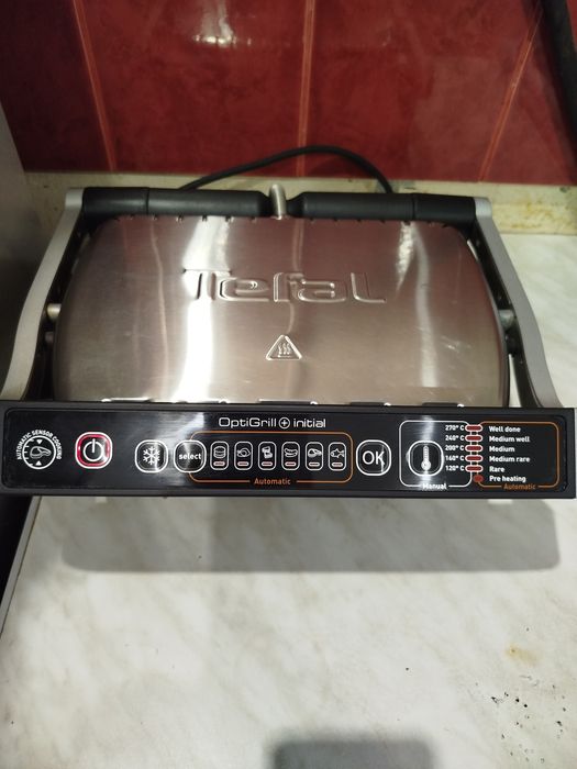 Продам  Гриль-барбекю електричний Tefal Optigrill+ Initial + пластини