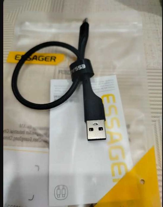 Кабель Essager Micro USB 2,4A, провод для быстрой зарядки