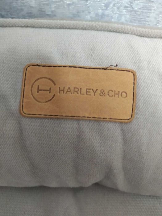 Лежак для собак Harley and Cho Dreamer 90х60 см з бортами беж