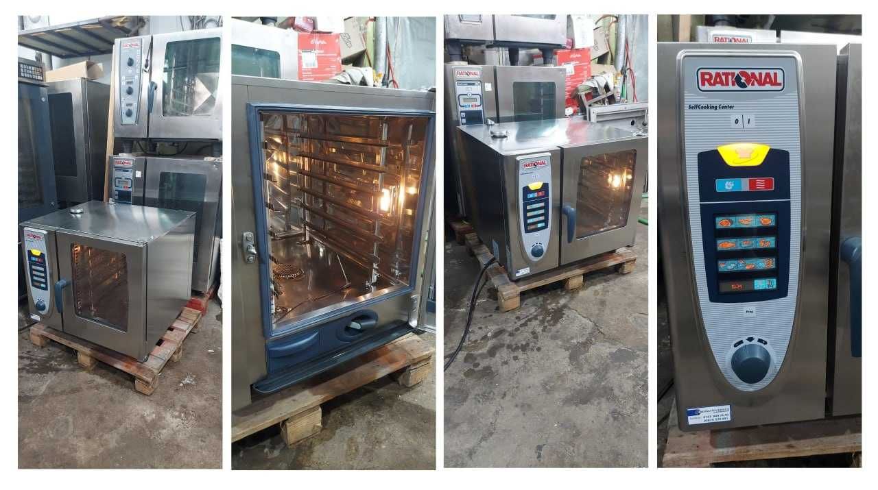 Пароконвектомат Rational SCC61, с автомойкой, Б/У