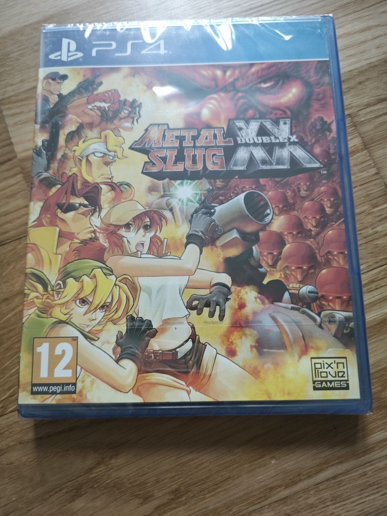 Nowa folia Metal Slug Double XX PS4