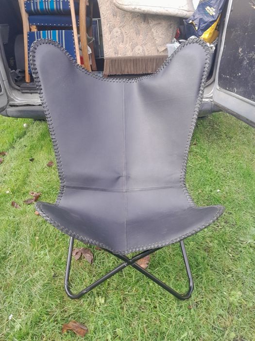 Krzesło vintage skórzane